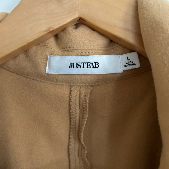 JustFab Faux Wool Duster Vest - Picture 6 of 7